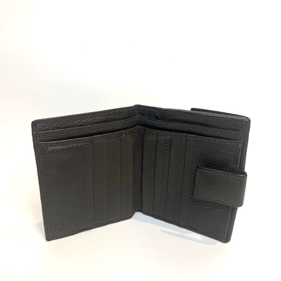 Gucci  GG Canvas Compact Wallet Brown - Picture 7 of 7